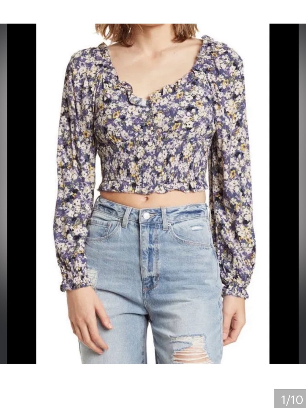 Elodie floral long sleeve